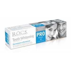 Зубная паста-гель «ROCS PRO — Кислородное отбеливание»